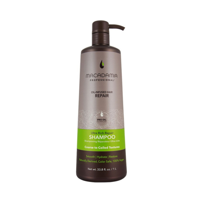 macadamia vegan professional ultra rich repair shampoo 1000ml