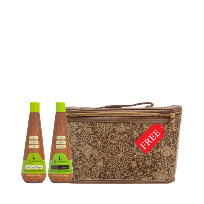 Macadamia Color Care Bundle + Free toiletry bag zipped